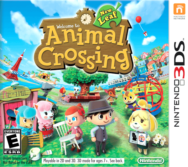 Box art cover for Animal Crossing: New Leaf