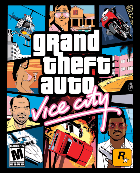 Box art cover for Grand Theft Auto: Vice City